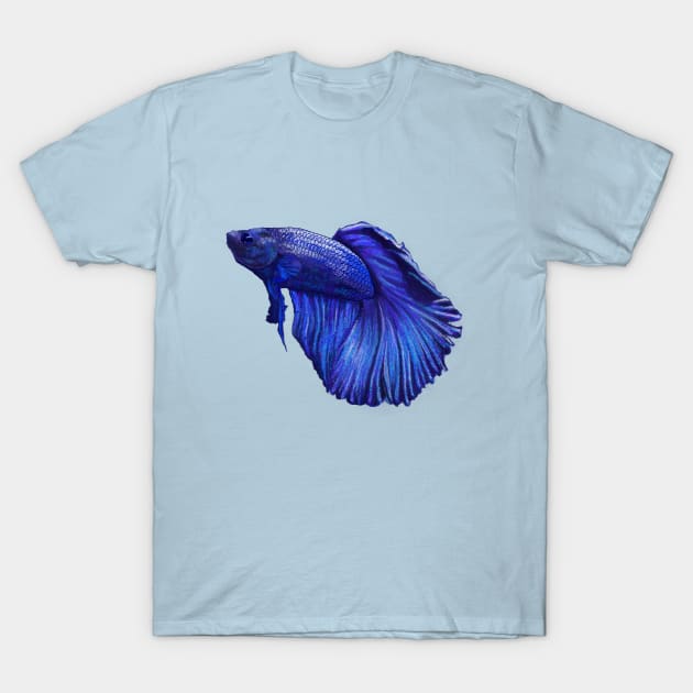 Johnny’s Betta Fish T-Shirt by Mindy’s Beer Gear